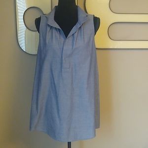 J. Crew sleeveless blouse